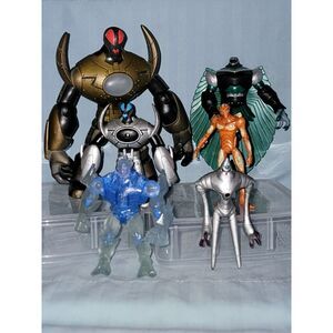 REDAKAI (Set of 6) Gold Metanoid Spykor Conquer Silver Harrier *See Desc